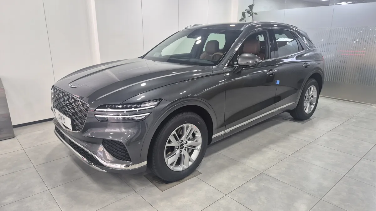 SUV 선택 기준 비교 제네시스 GV70 앞쪽 사선